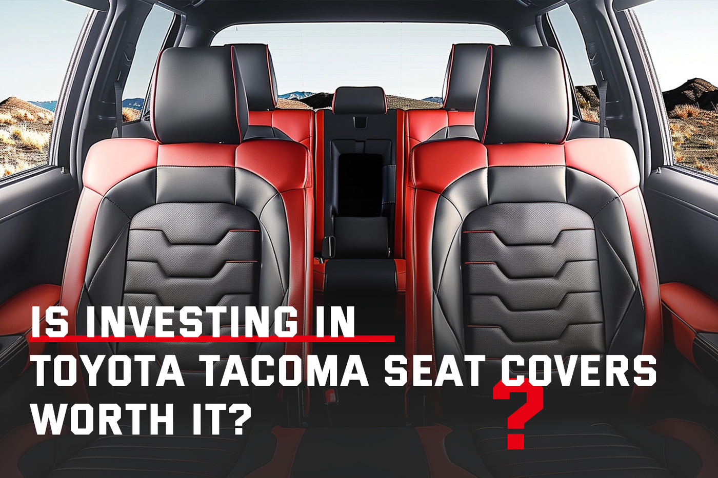 toyota truck seat covers