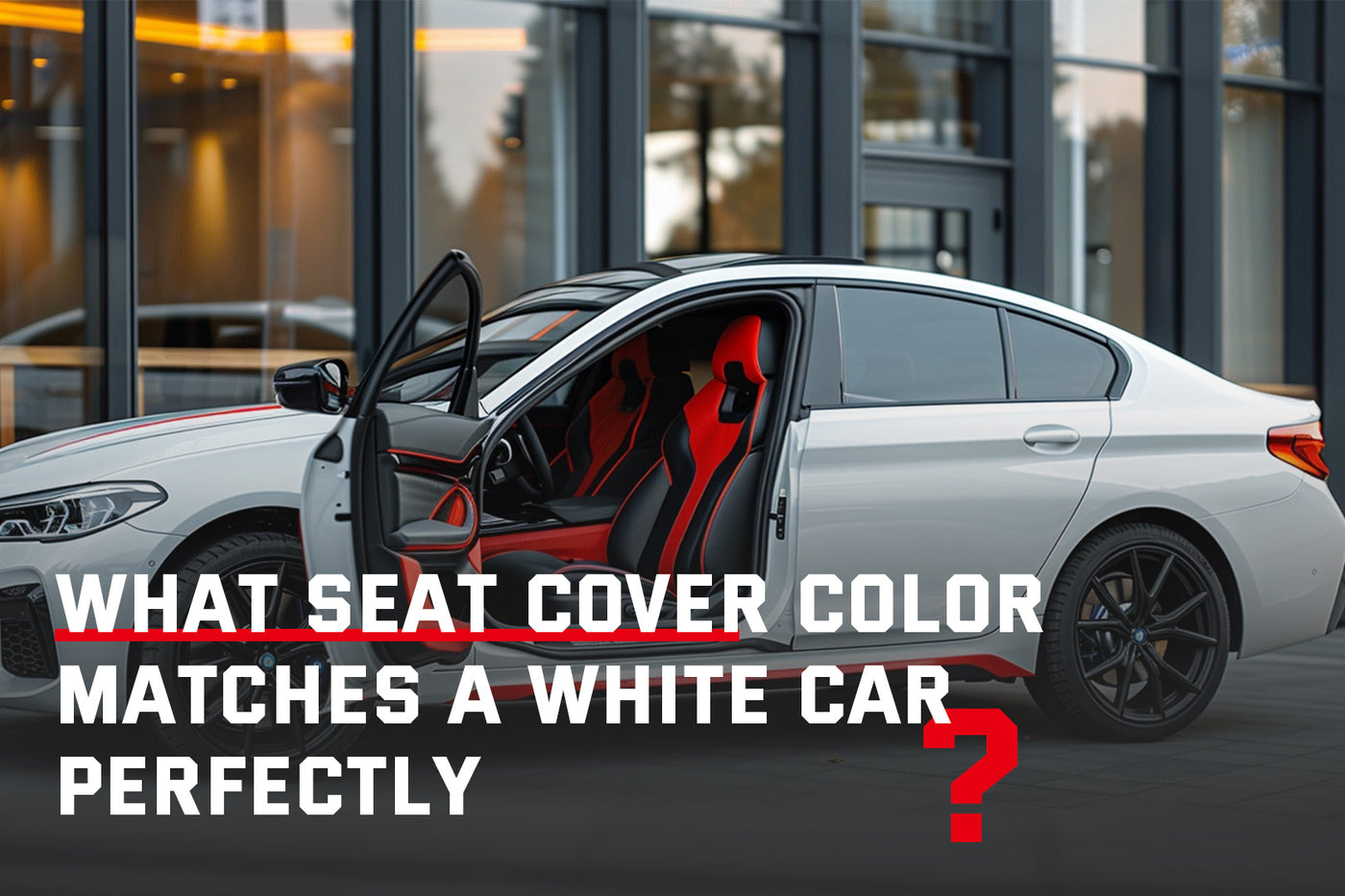Which Color Seat Cover is Best for White Car?