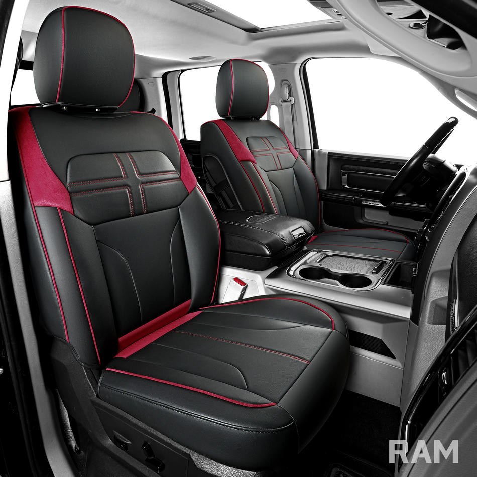 Dodge Ram Specific Fit Seat Covers | Fit For 40/60 Concave Rear Seat