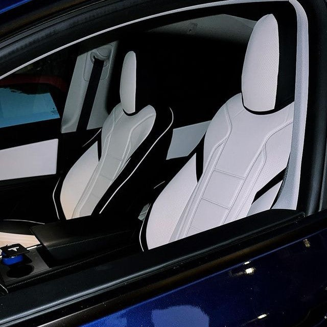 Custom Tesla Leather Seat Cover – FREESOO