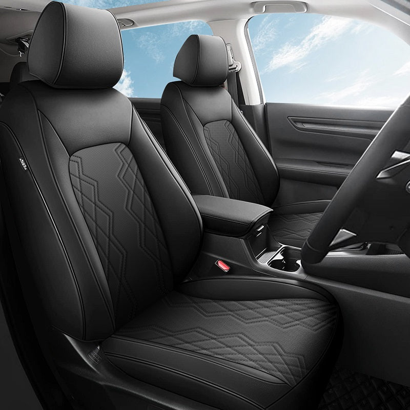 Leather Honda Crv 2018 Seat Covers Car Seat EKR Custom Fit Full