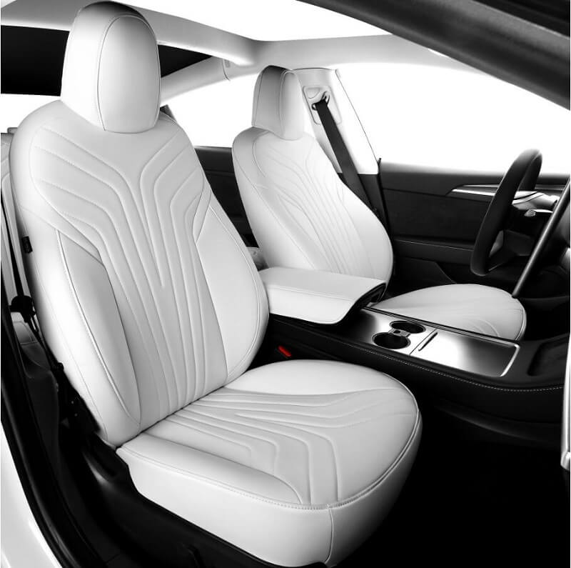 Tesla Model 3 Nappa Leather Specific Fit Seat Covers