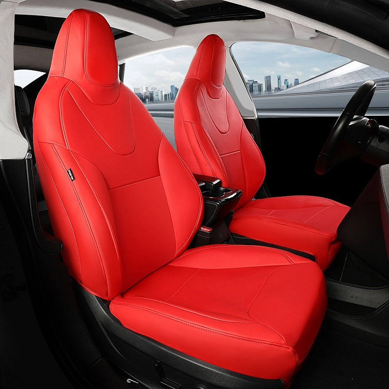 Tesla Model S Leather Seat Covers 2015-2017