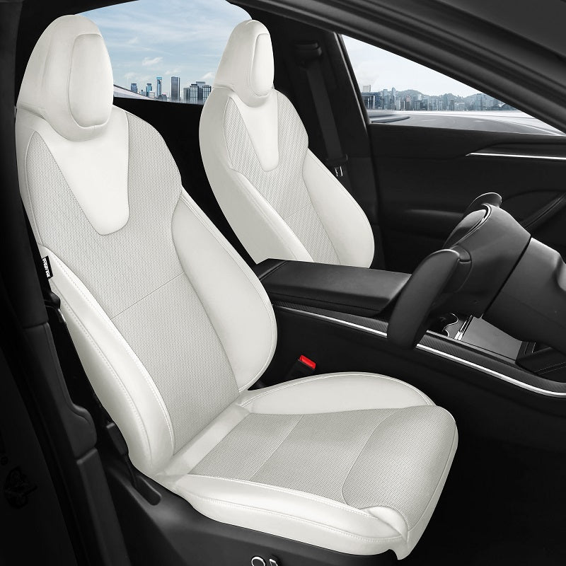 Tesla Model X Leather Seat Covers 2020-2023