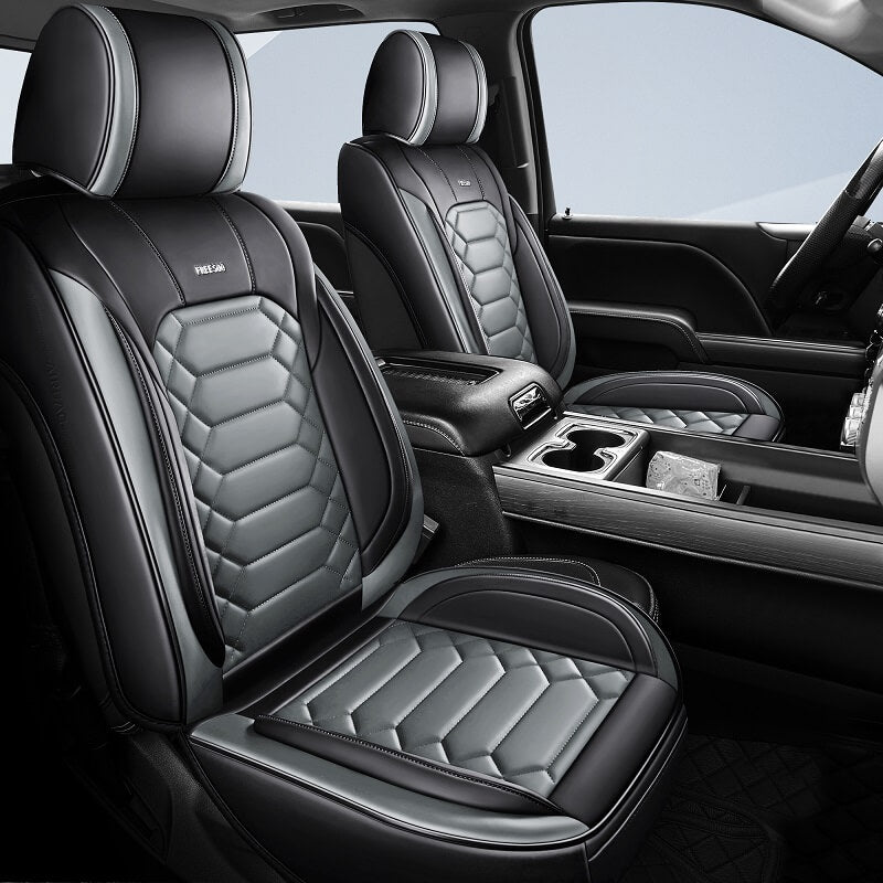 Chevrolet Silverado Universal Seat Covers Black Gray